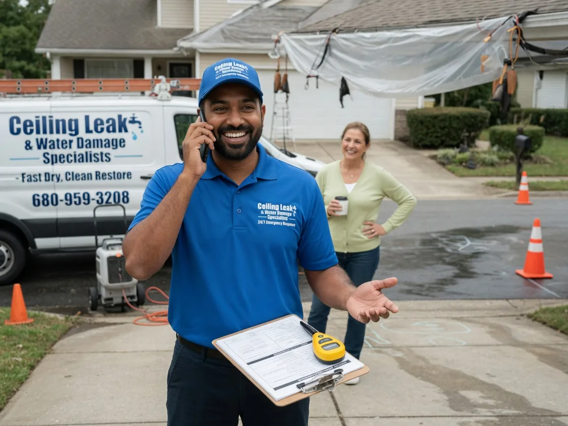 Ceiling Leak Cleanup East Saint Louis, IL FAQs